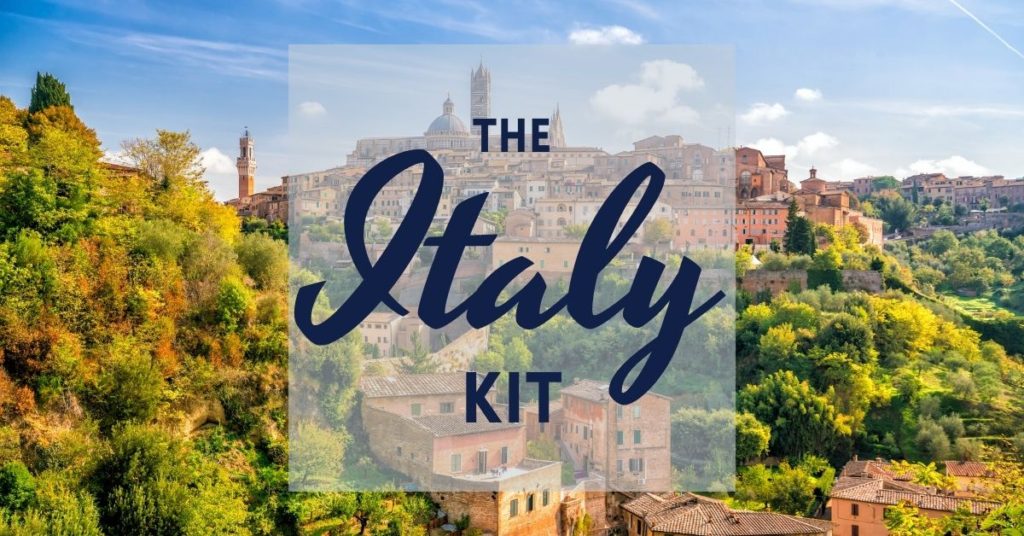 The Italy Kit - Everything you need to move to Italy