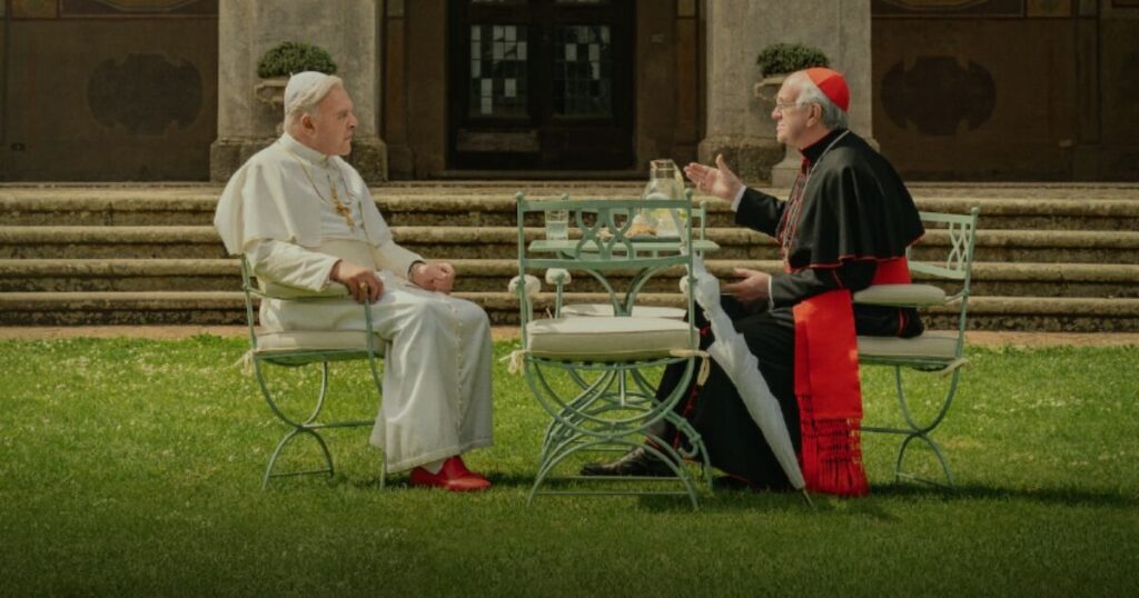 The Two Popes Anthony Hopkins Jonathan Pryce