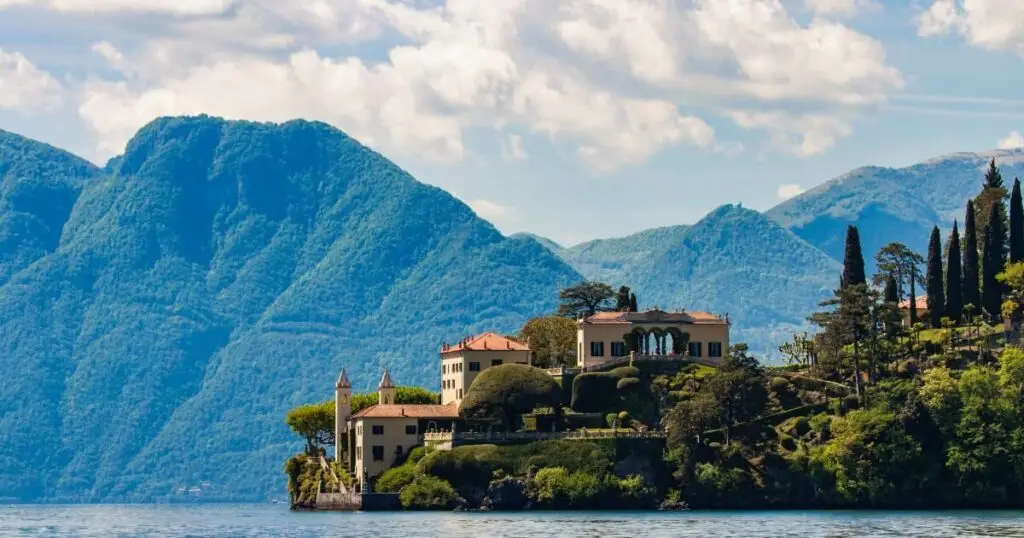 Lake Como Italy in October
