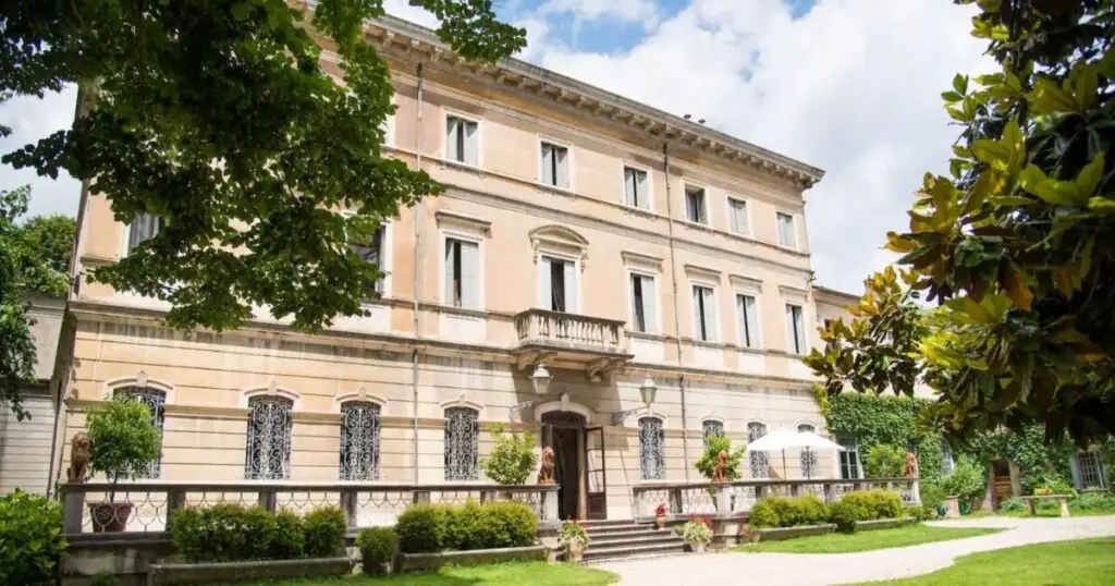 A grand villa in Italy