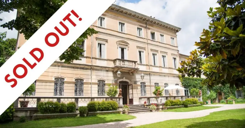 Villa in Italy Sold Out